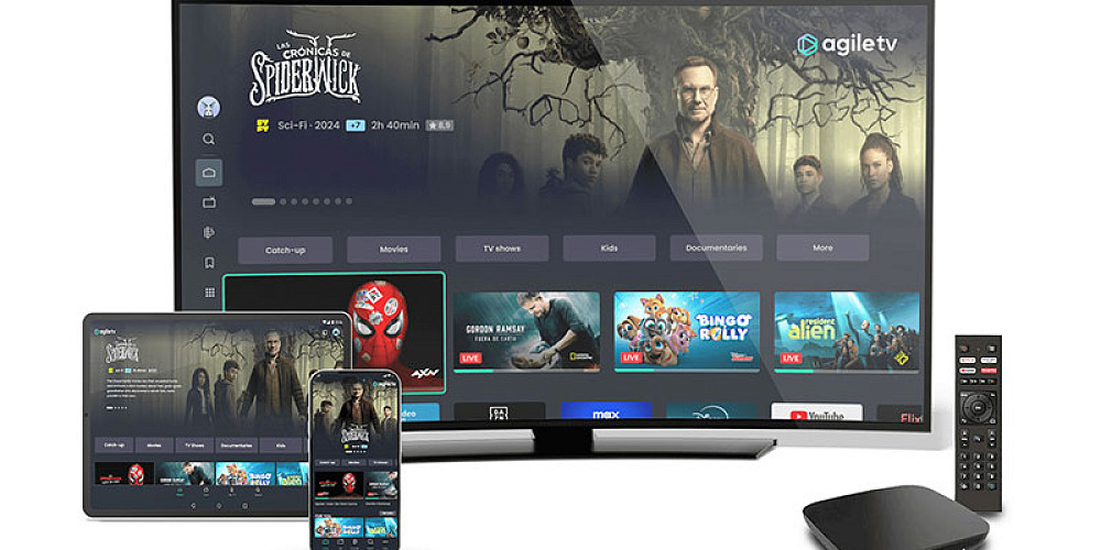 Harmonic Agiletv tv mobile tablet