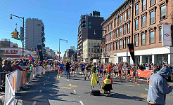 CP Comms NYC Marathon in Action