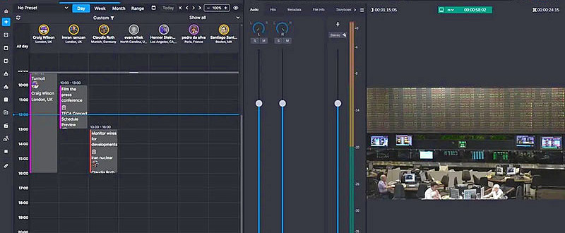 Avid wolftech booking view